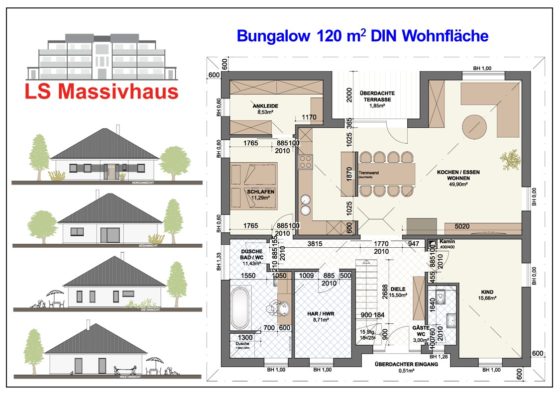 Bungalow 120 m� Stockmann1