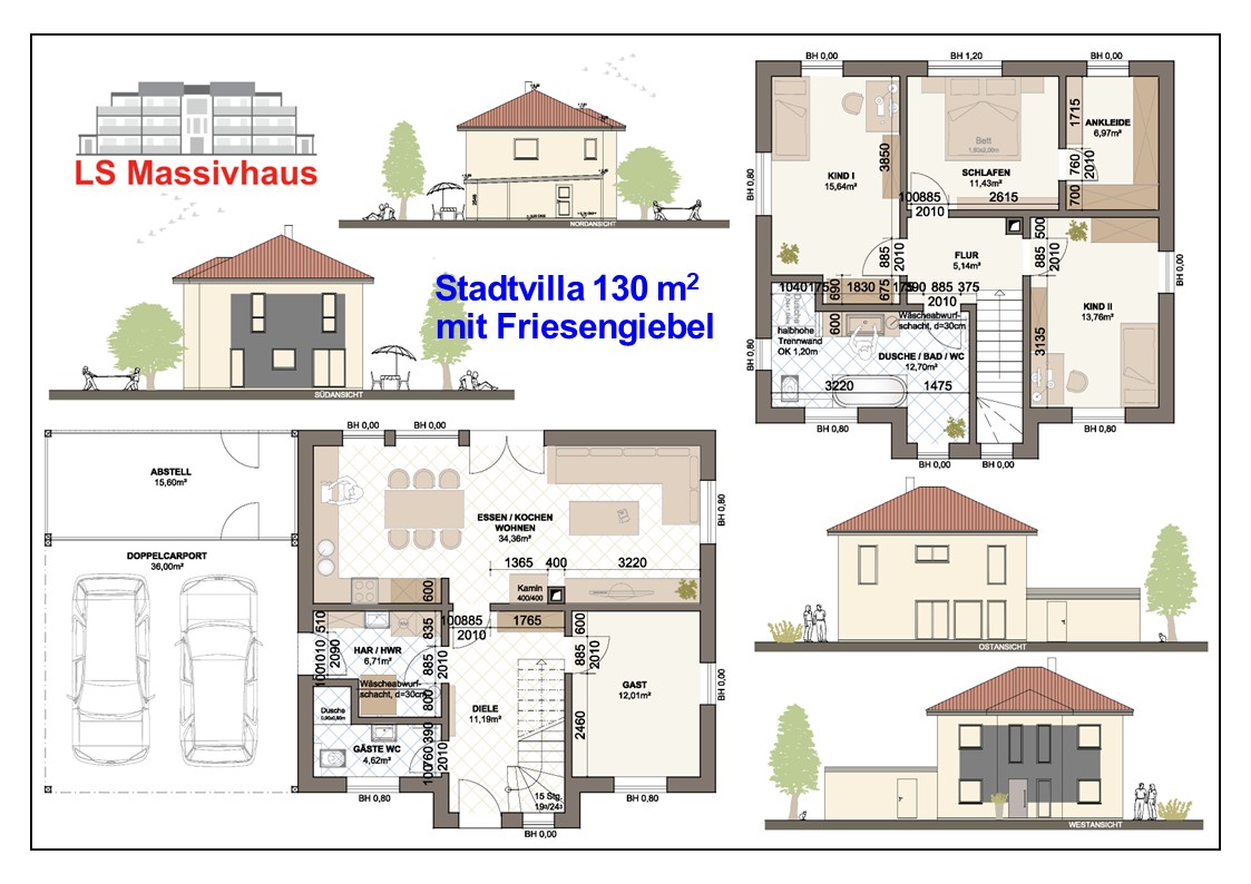 Villa 130 m� Buchheim