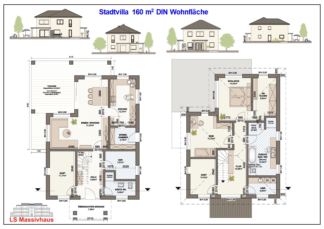 Villa 160 m� Maahs