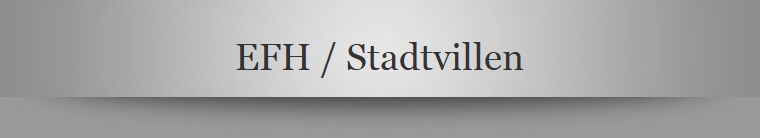 EFH / Stadtvillen